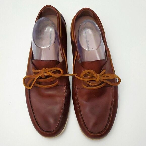 Tommy Bahama leather " teague" shoe, size 10.5 - Picture 3 of 8
